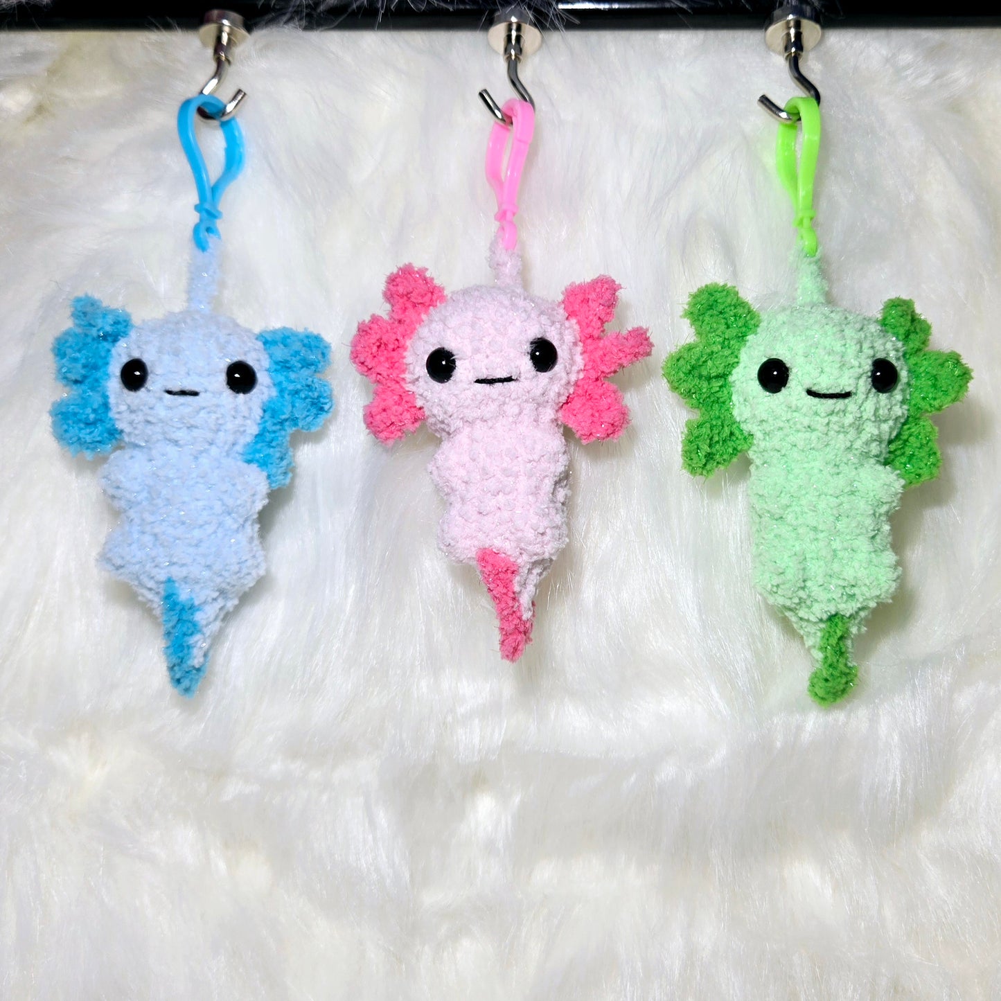 Axolotl Keychains