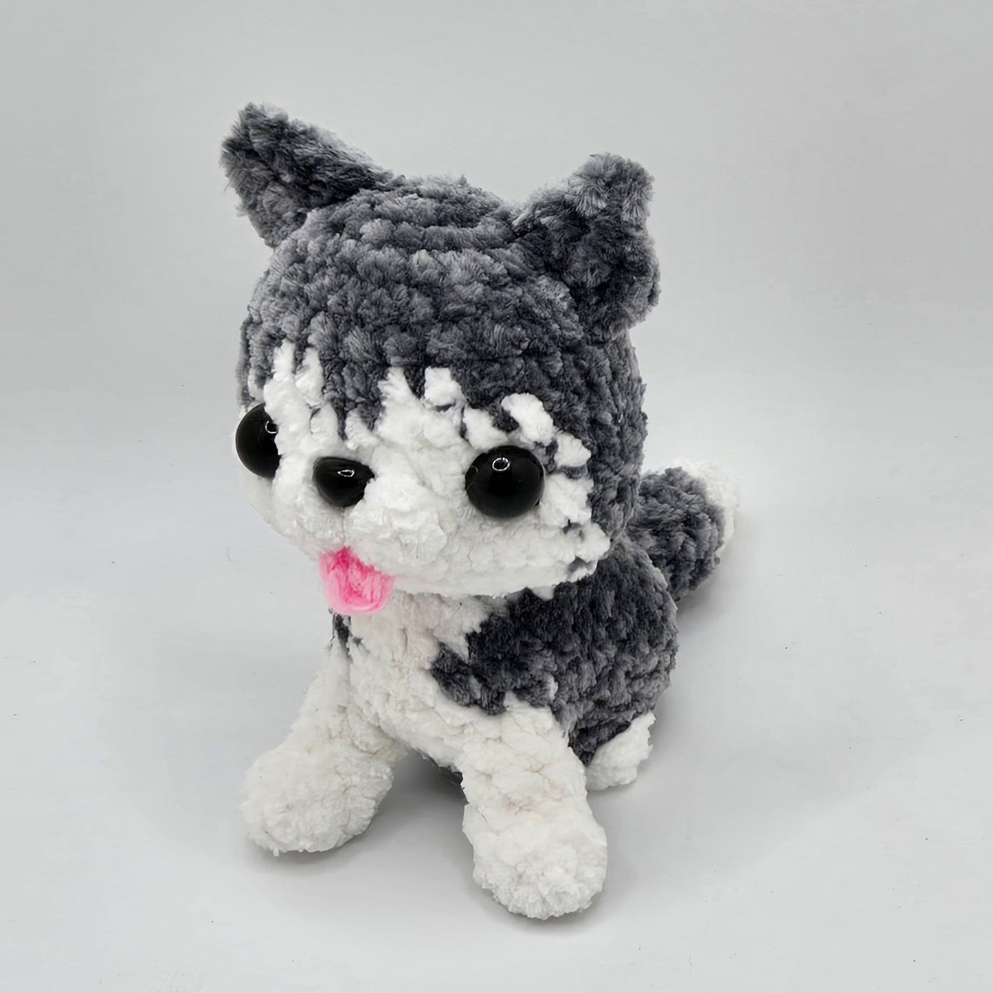 Handmade Crochet Cute Sitting Dogs Made-to-Order