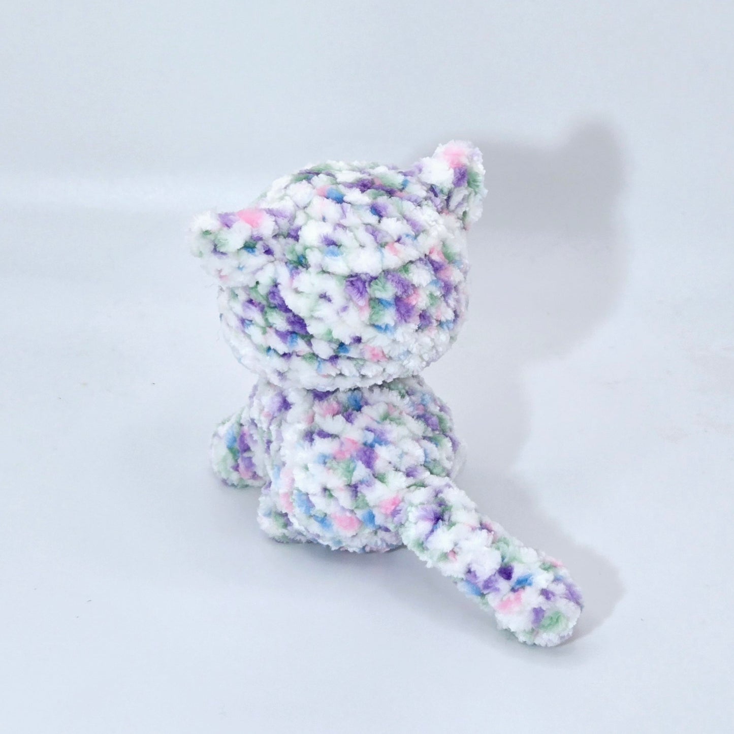Handmade Crochet Cute Sitting Cats Made-to-Order