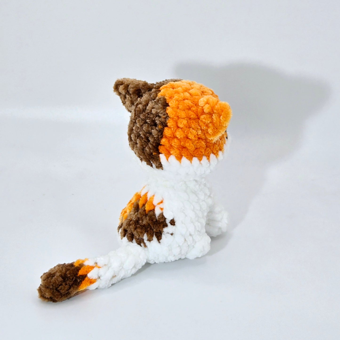 Handmade Crochet Cute Sitting Cats Made-to-Order