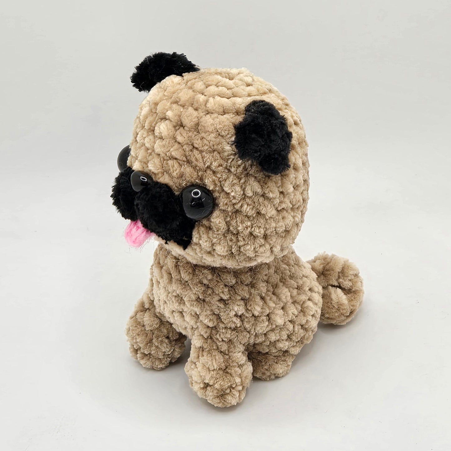 Handmade Crochet Cute Sitting Dogs Made-to-Order