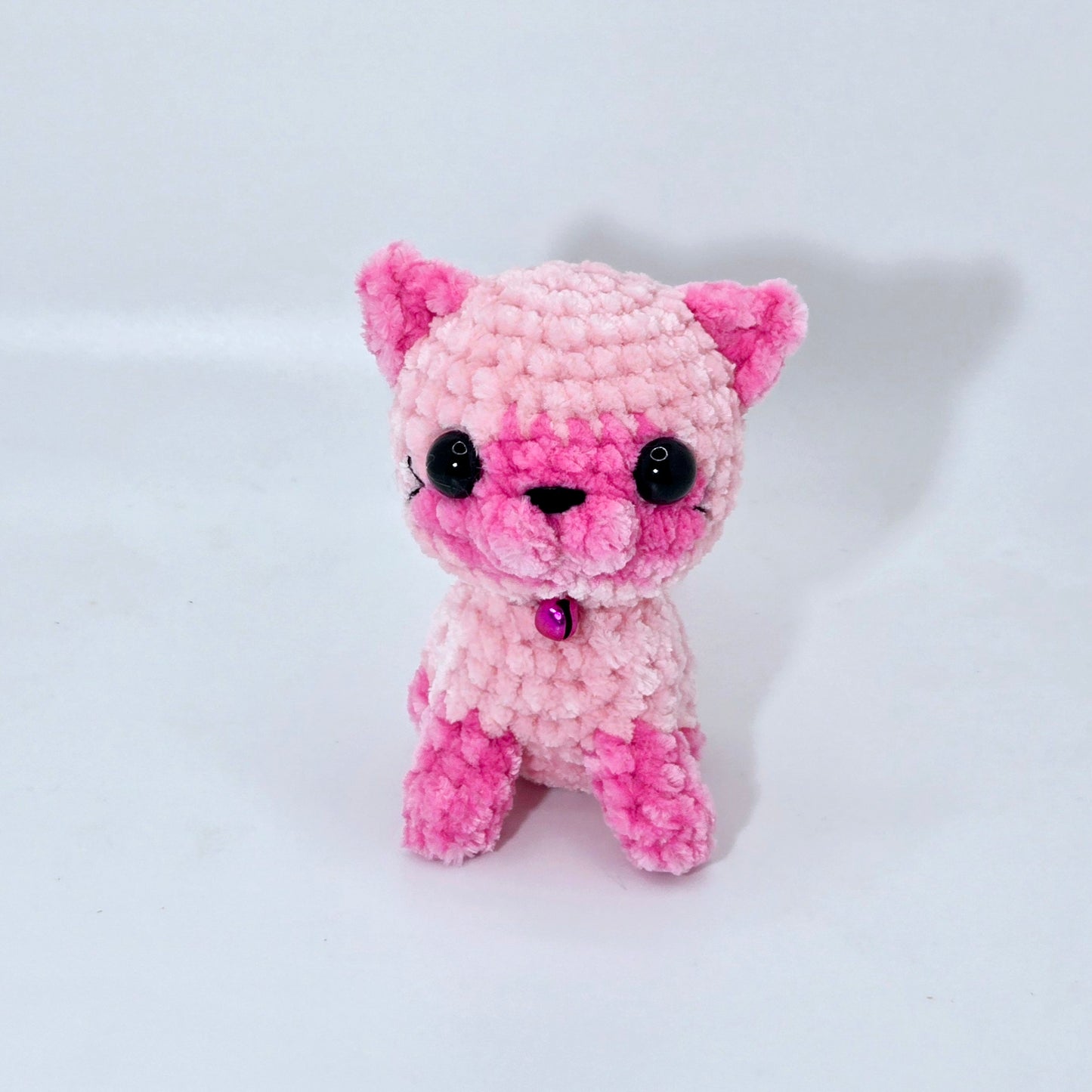 Handmade Crochet Cute Sitting Cats Made-to-Order