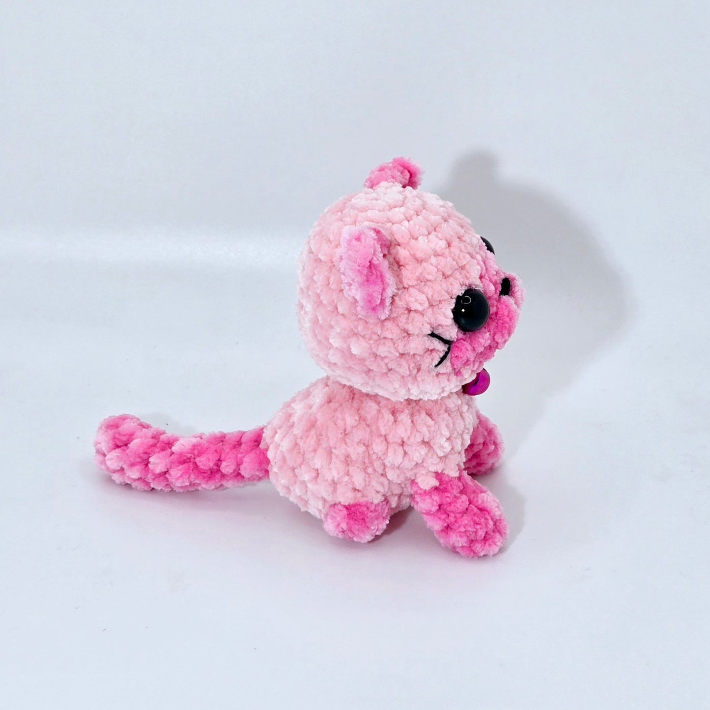 Handmade Crochet Cute Sitting Cats Made-to-Order