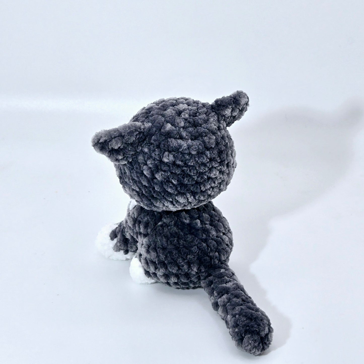 Handmade Crochet Cute Sitting Cats Made-to-Order