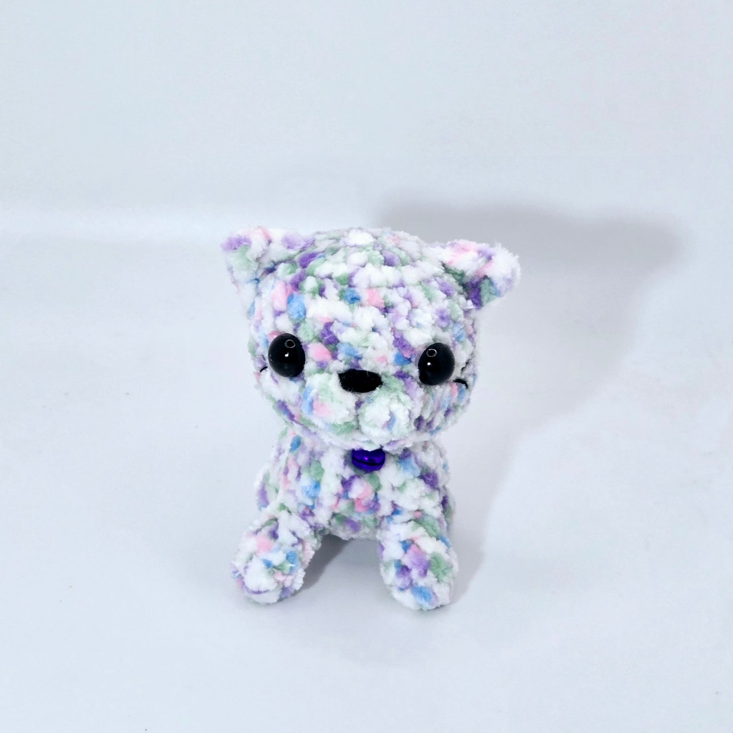 Handmade Crochet Cute Sitting Cats Made-to-Order